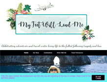 Tablet Screenshot of myfeetwillleadme.com